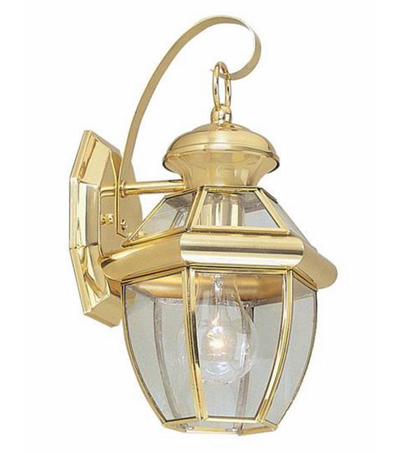 Antik Copper zid svjetla LED bakra dekorativna lampa izvan strane polirana lampa Brassa lampe